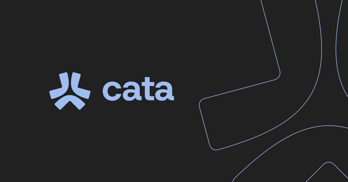 Cata White‑Label F logo